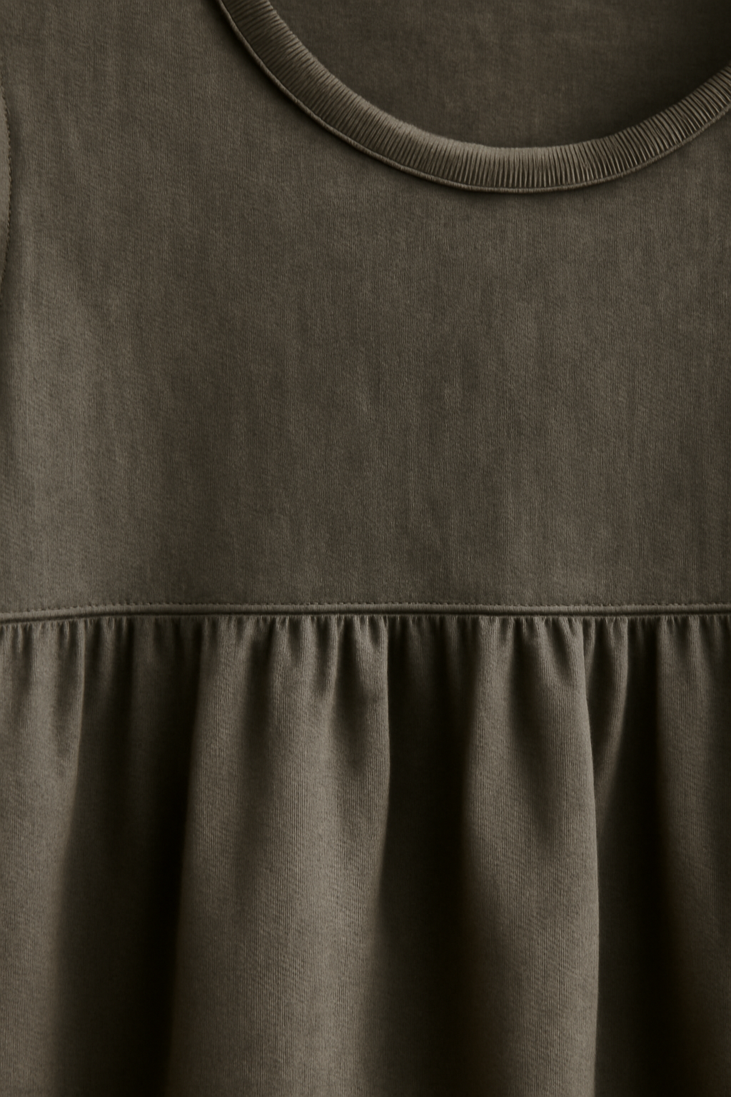 Riviera Puff-Sleeve Organic Flounce Blouse