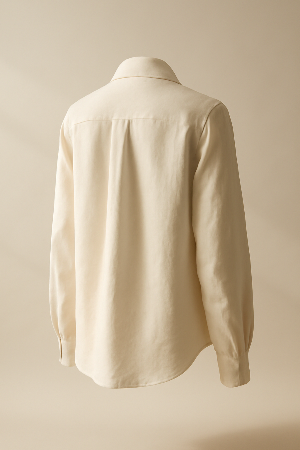 Riviera Puff-Sleeve Tencel Classic Blouse