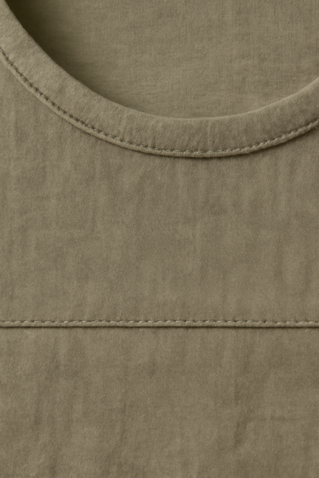 Riviera Round-Neck Linen Midi Dress