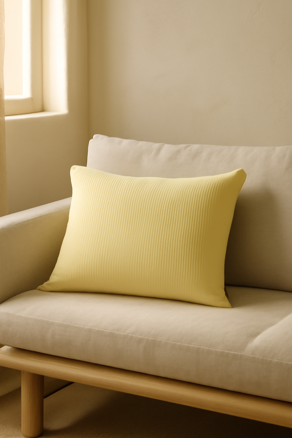Riviera Stonewashed Wool Cushion