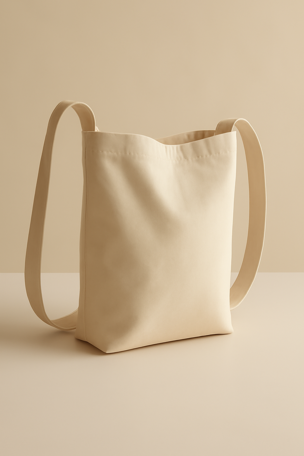 Riviera Structured Canvas Shoulder Bag