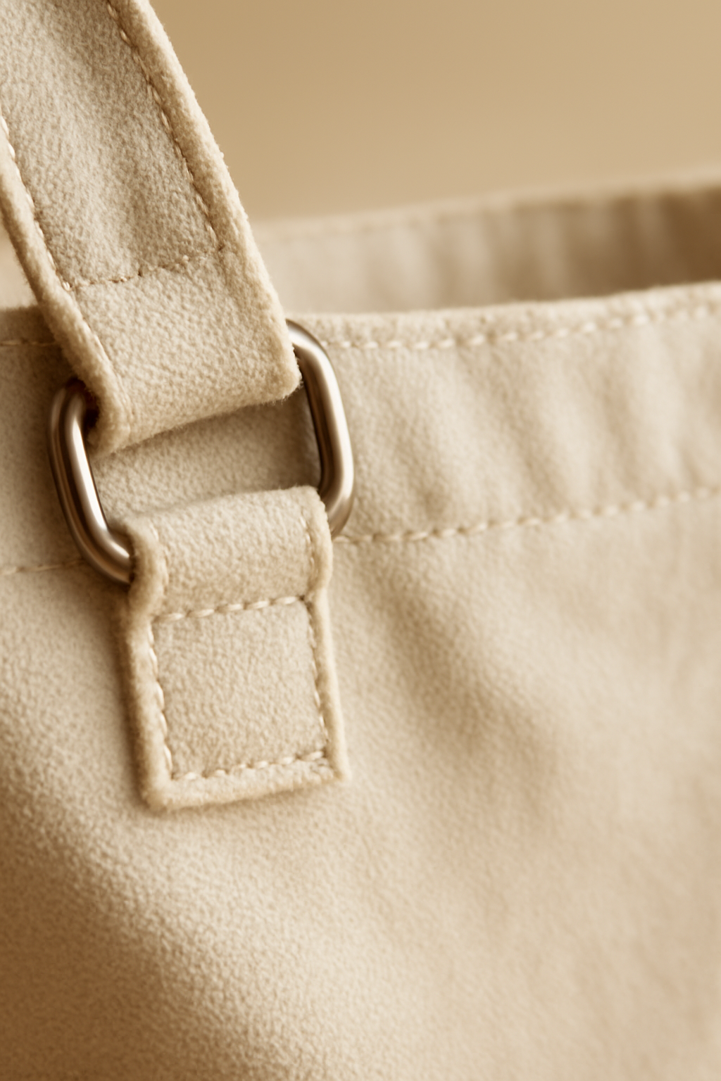 Riviera Structured Canvas Shoulder Bag