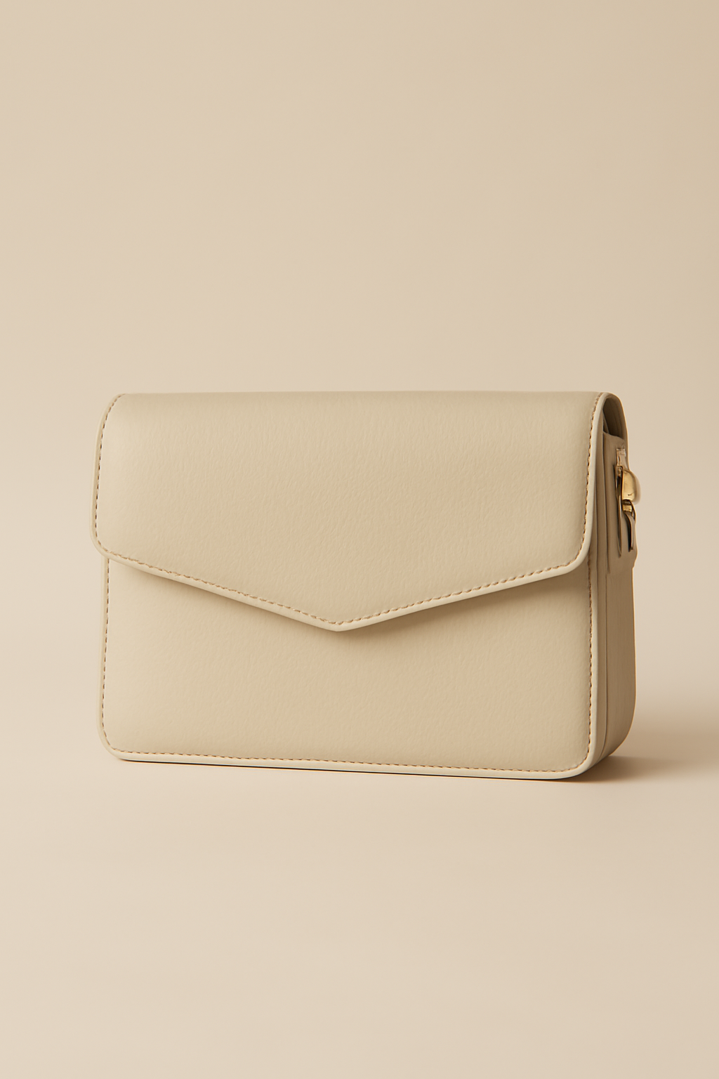 Riviera Structured Leather Clutch
