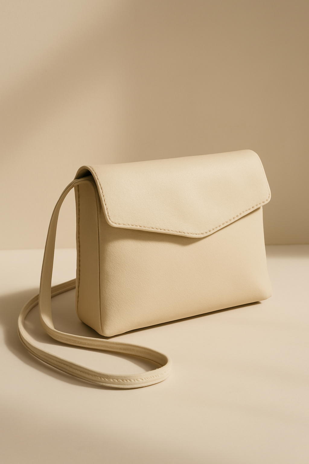 Riviera Structured Leather Clutch