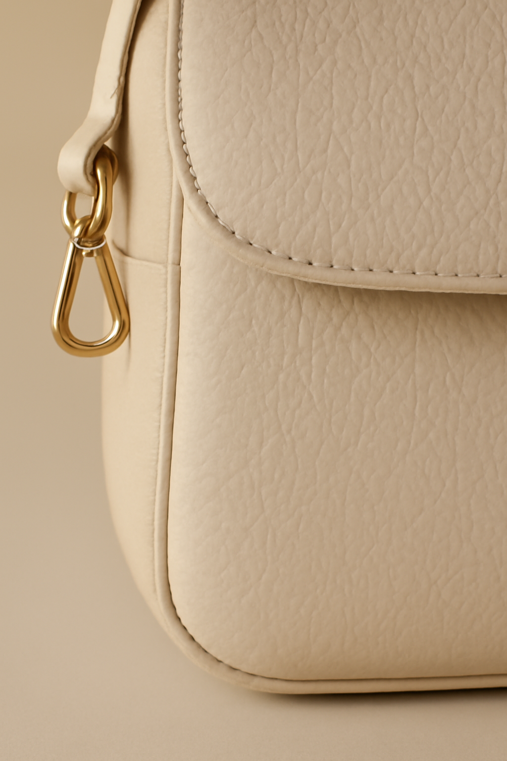 Riviera Structured Leather Clutch