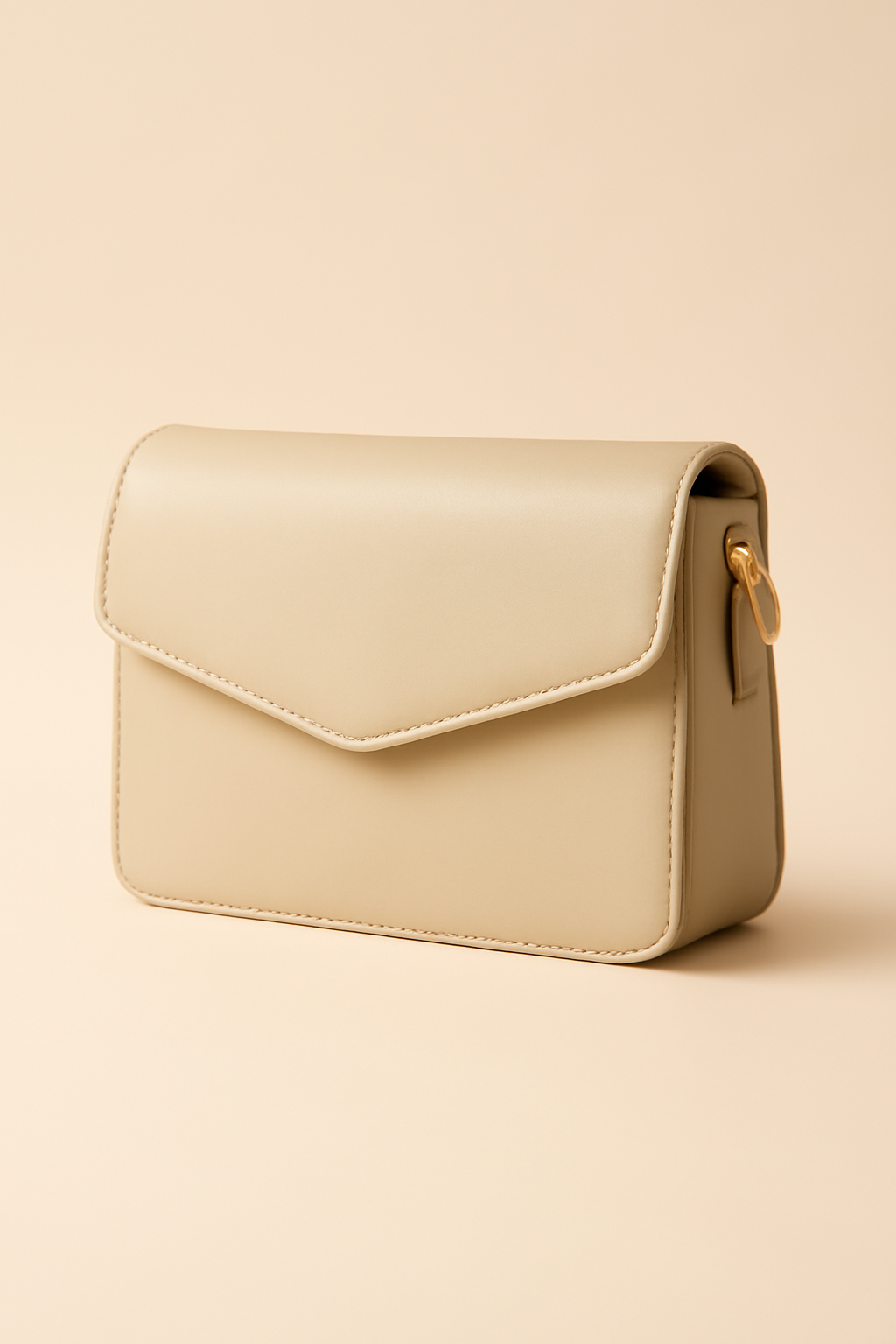 Riviera Structured Leather Clutch