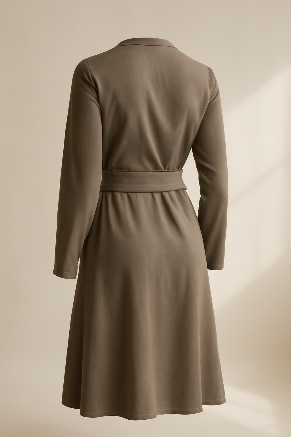 Riviera V-Neck Tencel Wrap Dress