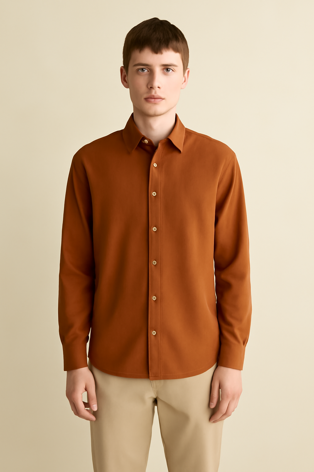 Sagres Button-Down Linen Classic Shirt