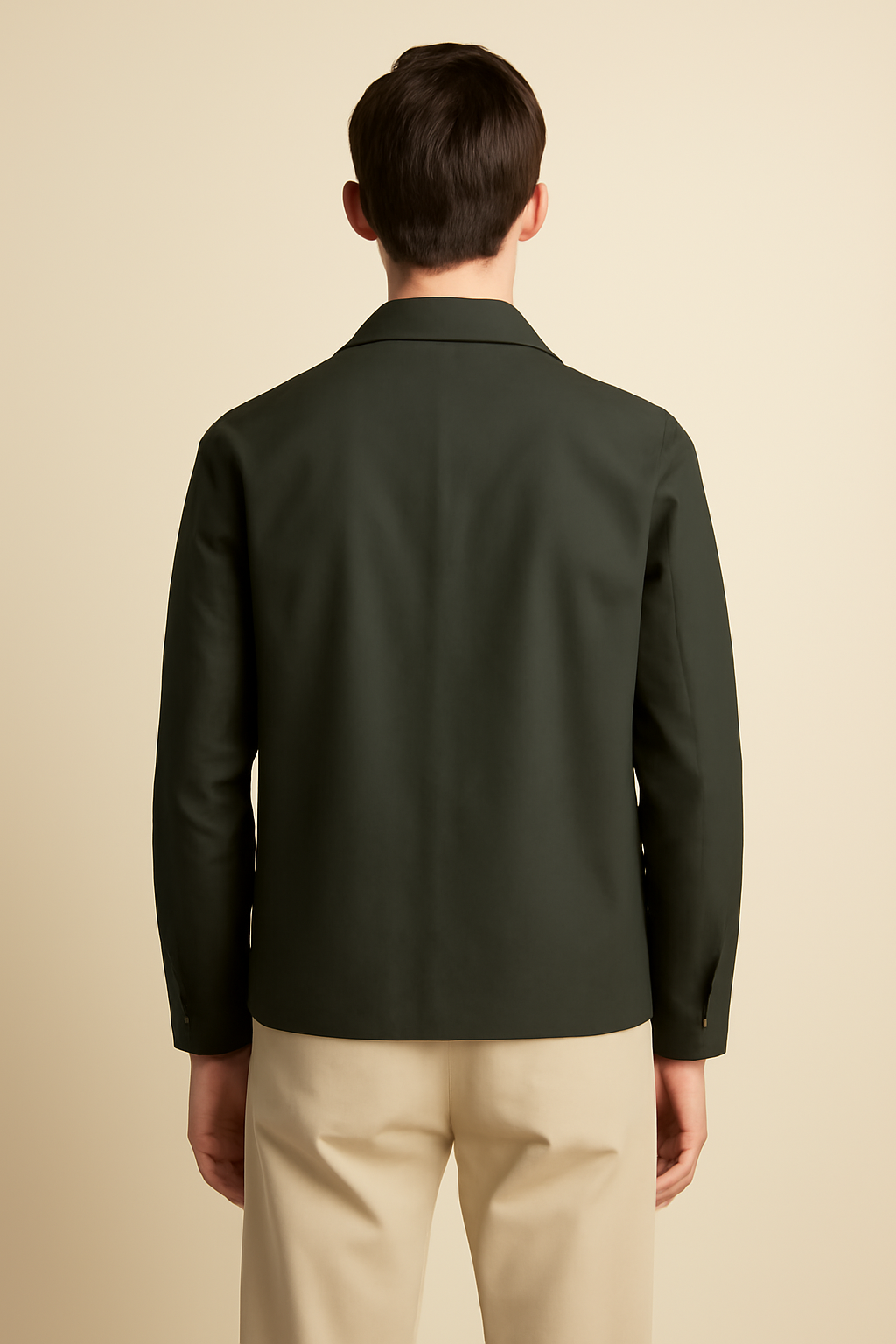 Sagres Button-Down Linen Double-Breasted Shirt
