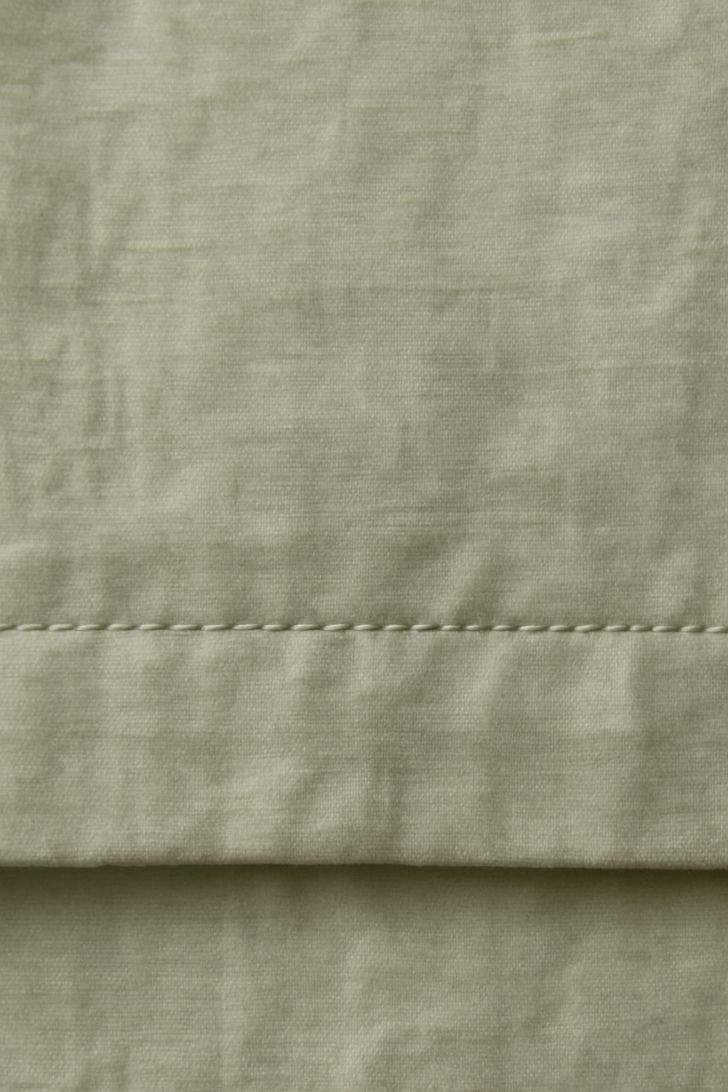Sagres Button-Front Cotton Midi Skirt