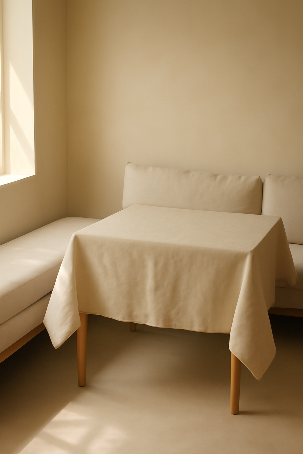 Sagres Handwoven Linen Tablecloth