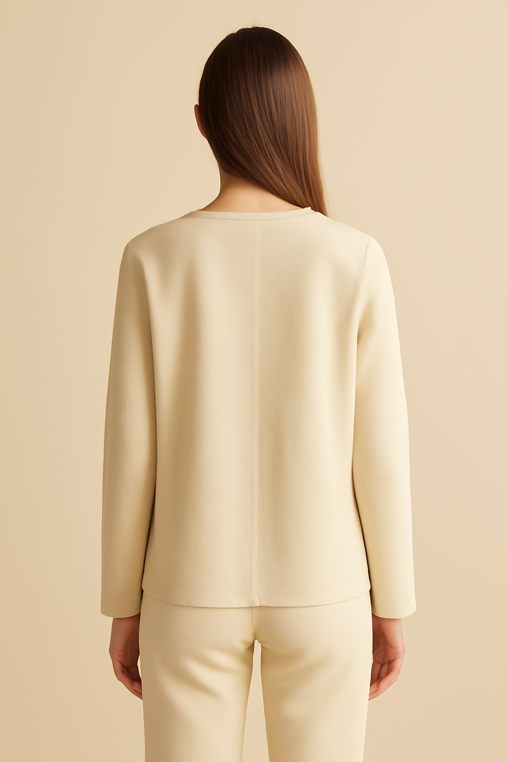 Sagres Long-Sleeve Linen Classic Blouse