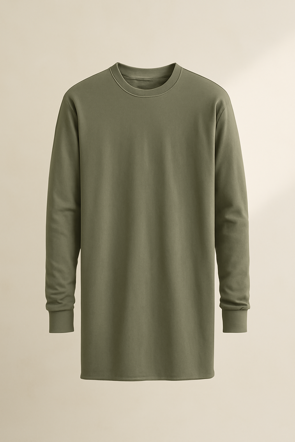 Sagres Longline Cotton Long-Sleeve Tee