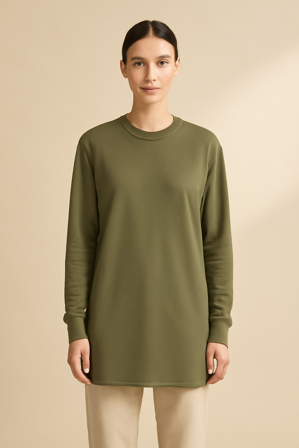 Sagres Longline Cotton Long-Sleeve Tee