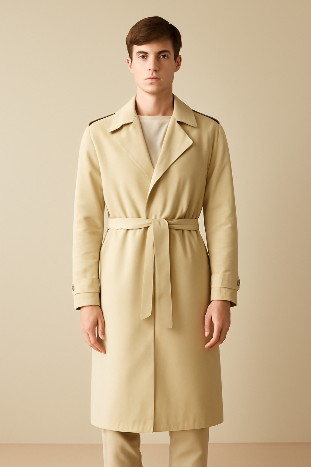 Sagres Longline Recycled Trench Coat