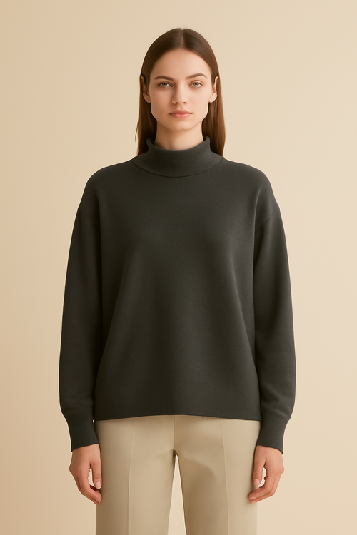 Sagres Ribbed Merino Oversize Sweater