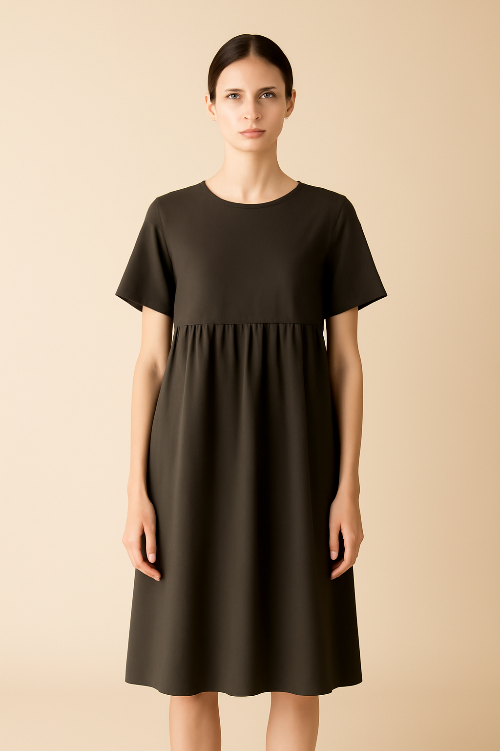 Sagres V-Neck Tencel Relaxed Dress