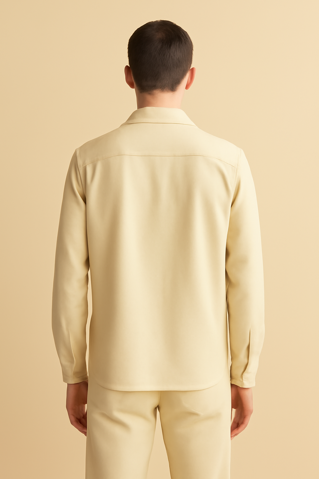 Sintra Camp-Collar Linen Utility Shirt