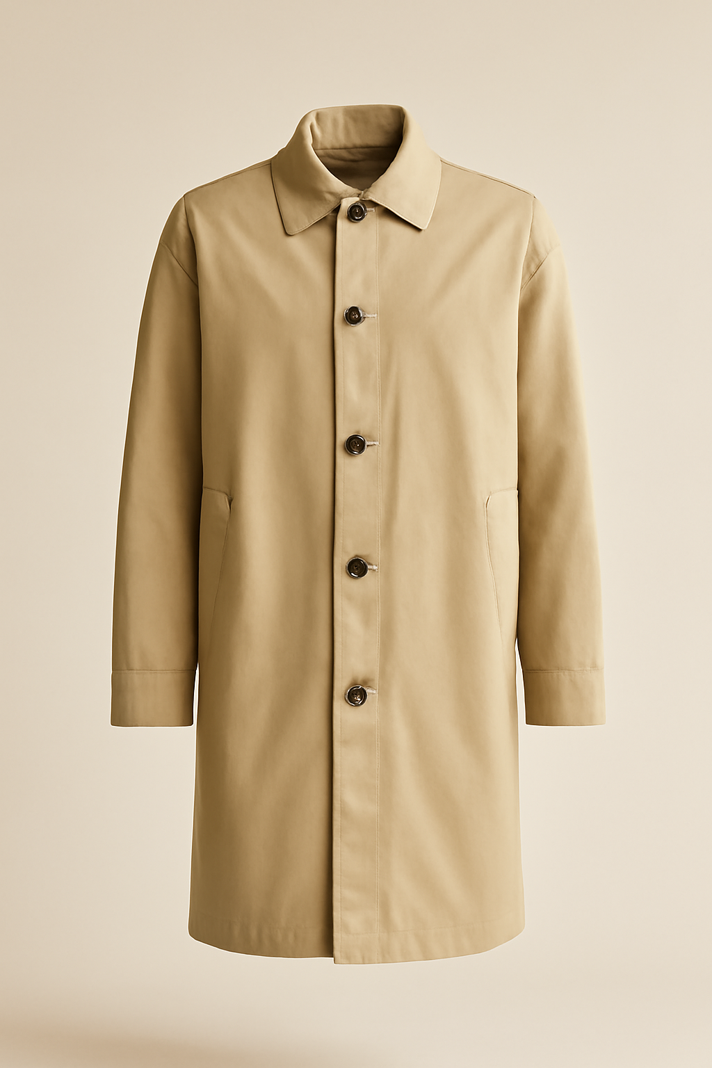 Sintra Longline Gabardine Overcoat