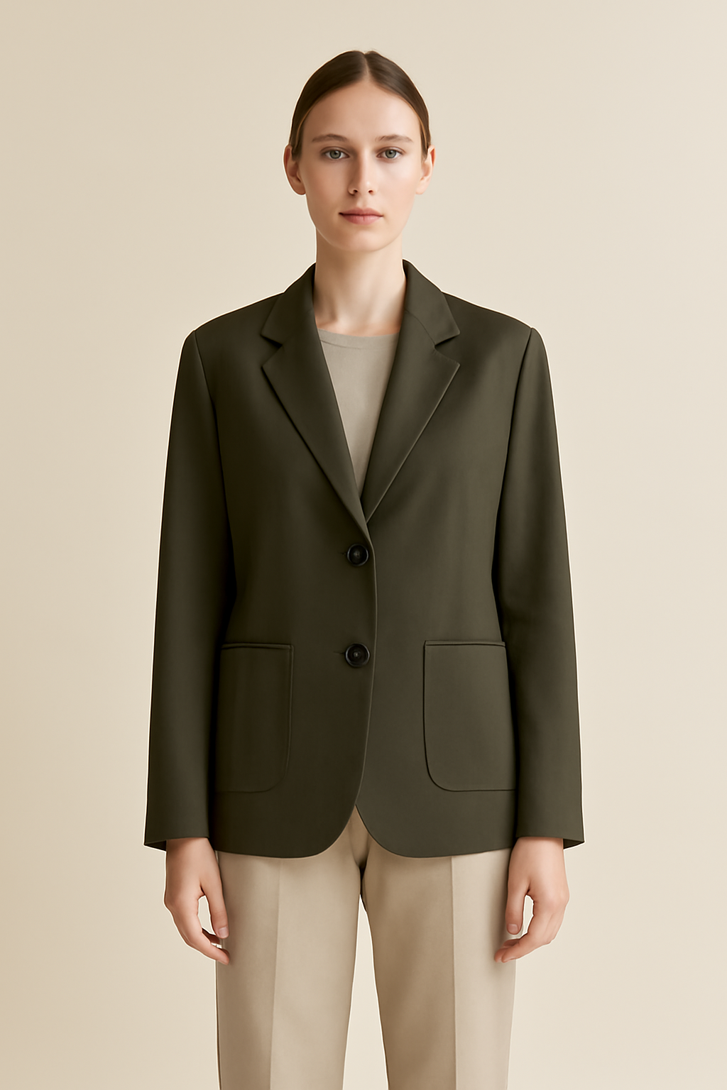 Sintra Oversized Linen Blazer