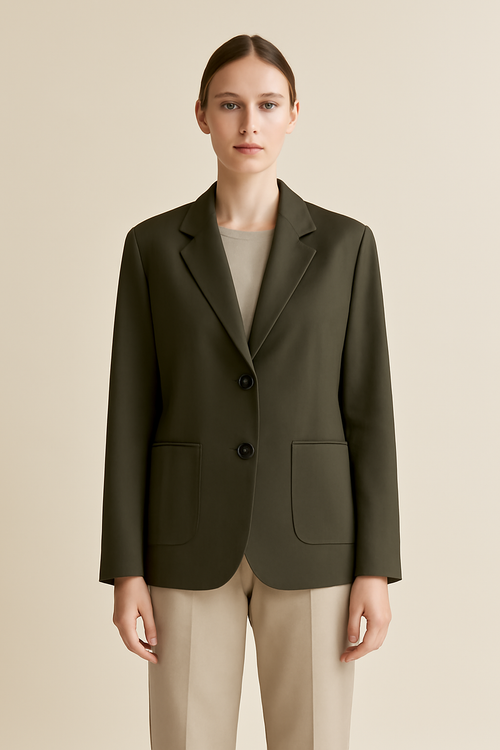 Sintra Oversized Linen Blazer