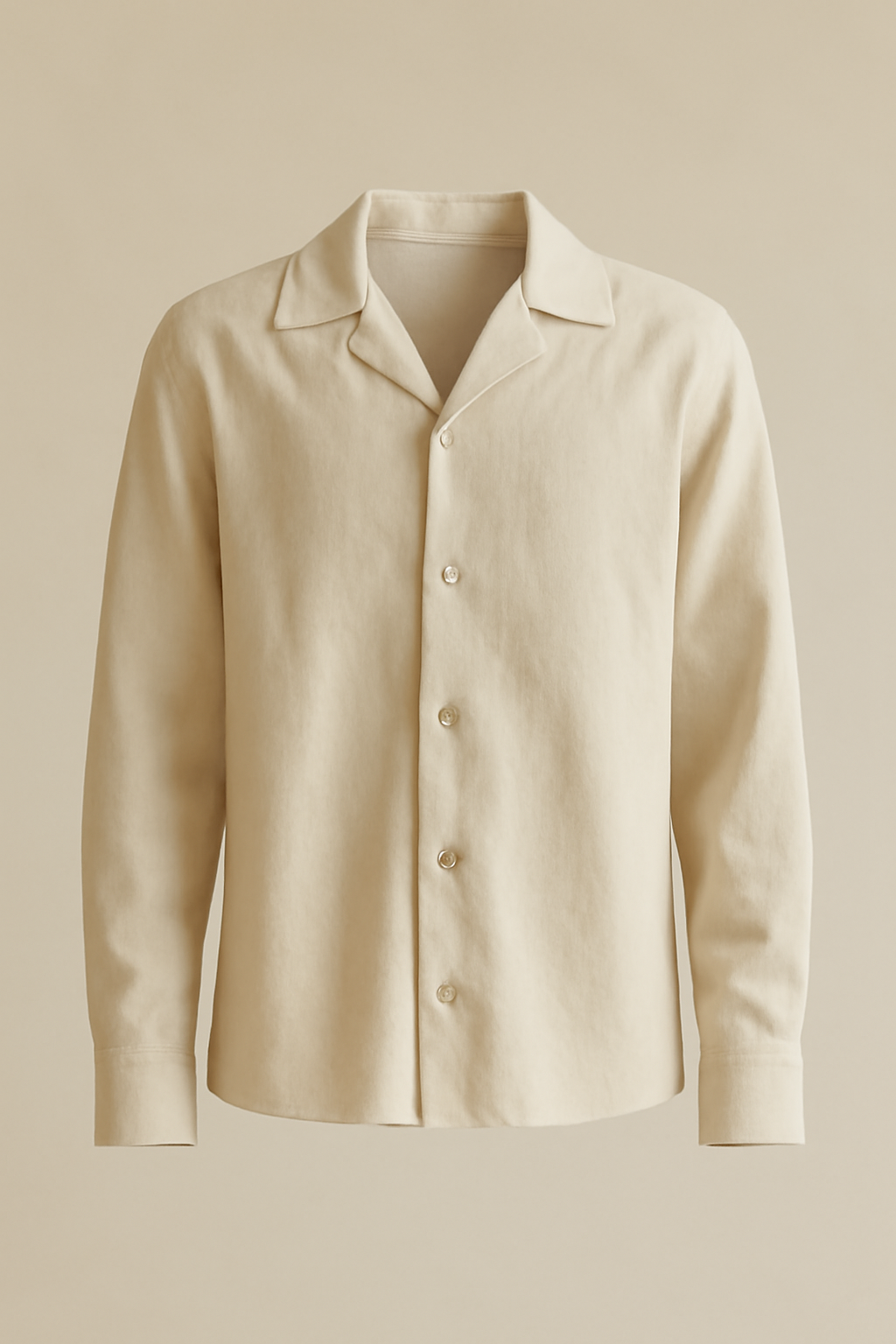 Sintra Linen Camp-Collar Shirt