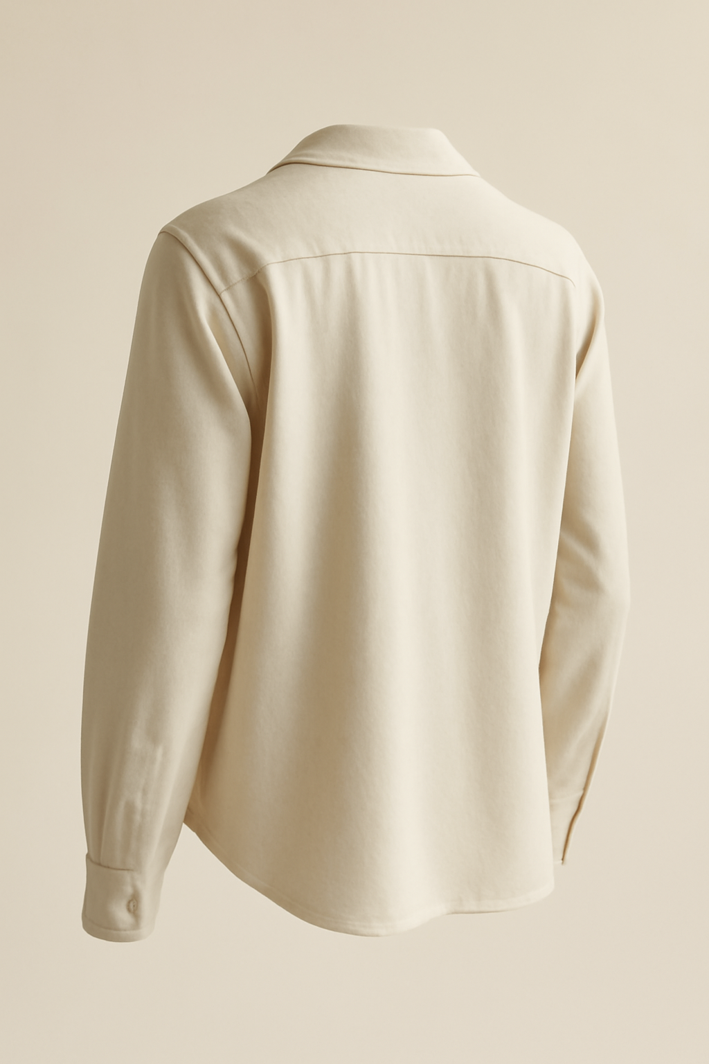 Sintra Point-Collar Organic Camp-Collar Shirt