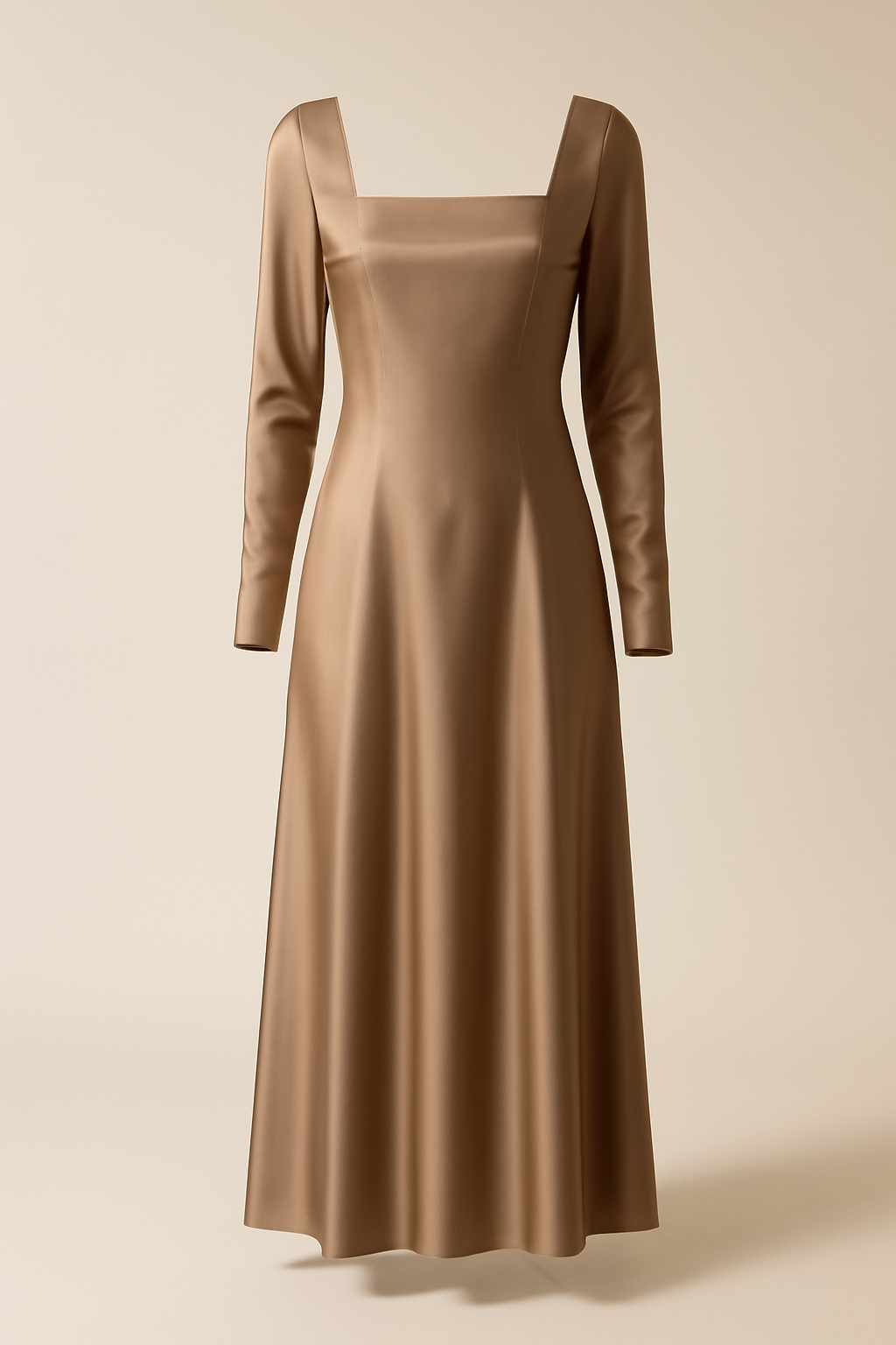 Sintra Square-Neck Viscose Maxi Dress