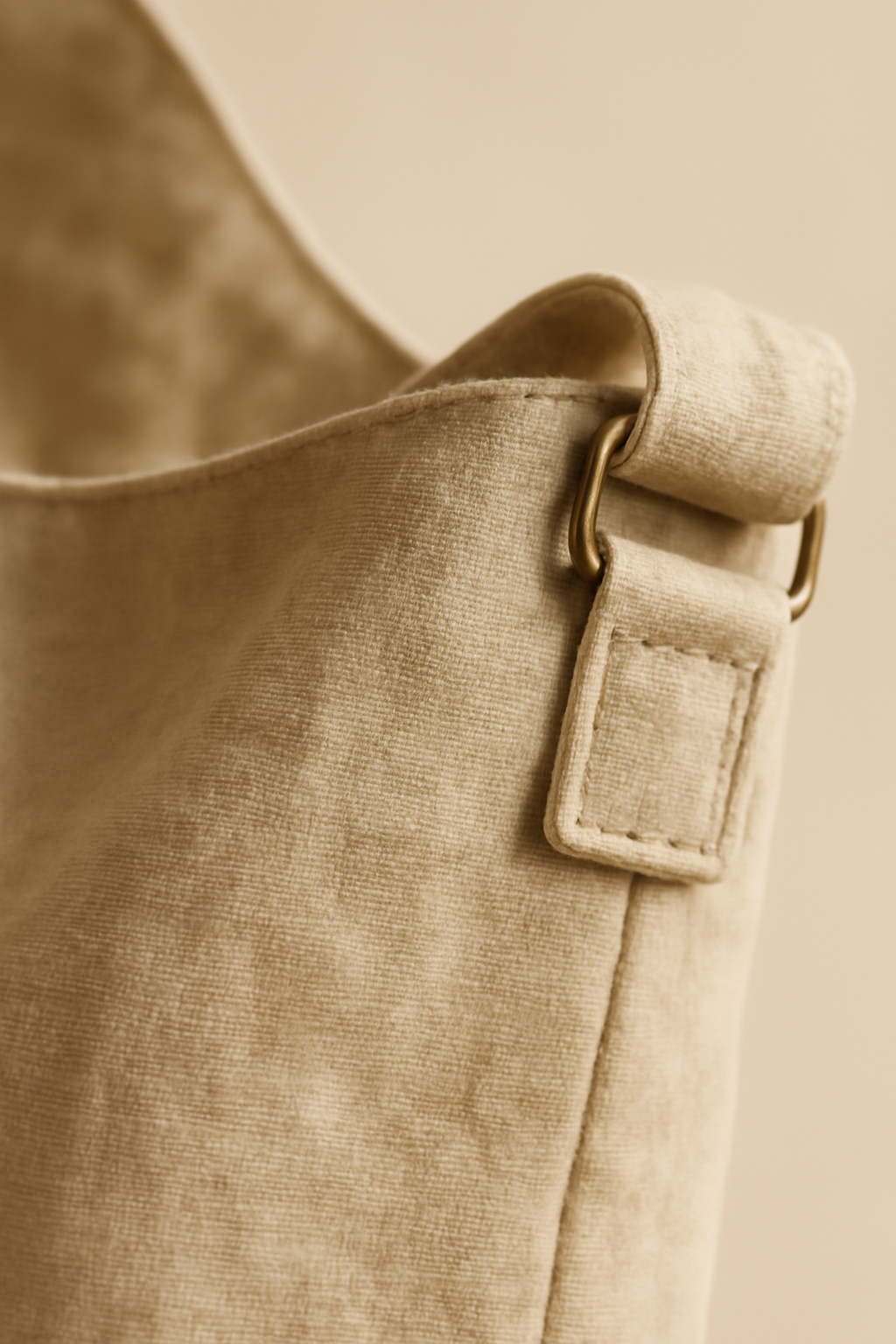 Sintra Structured Linen Shoulder Bag