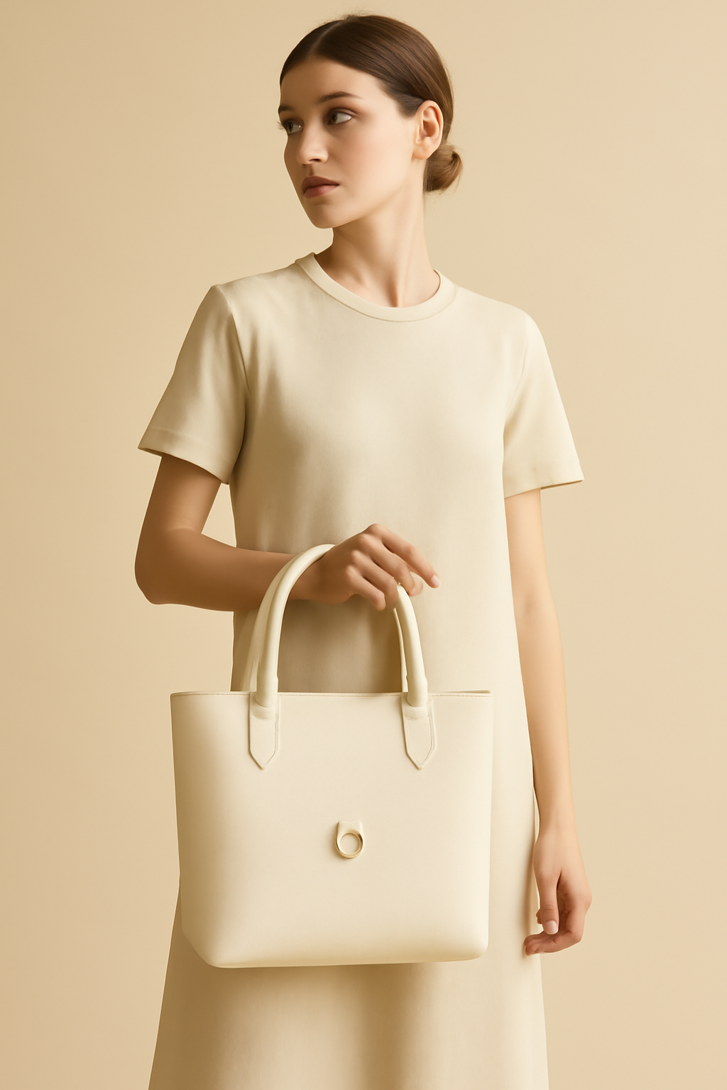 Sintra Woven Leather Tote Bag