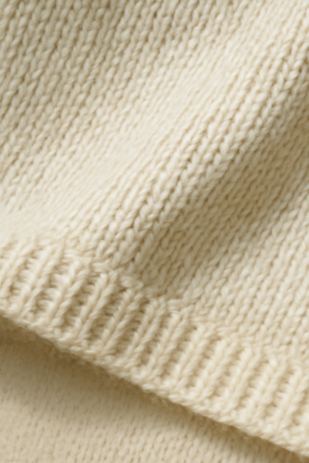 Solstice Chunky Wool Ribbed Sweater