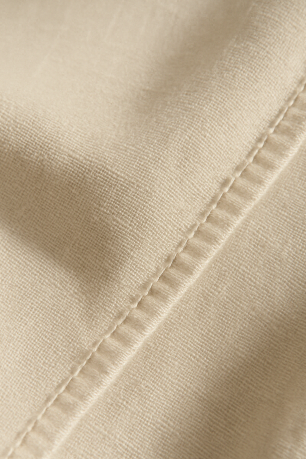Solstice Cropped Tencel Ruffled Blouse