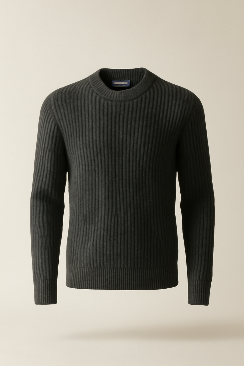 Solstice Fine-Gauge Merino Ribbed Sweater