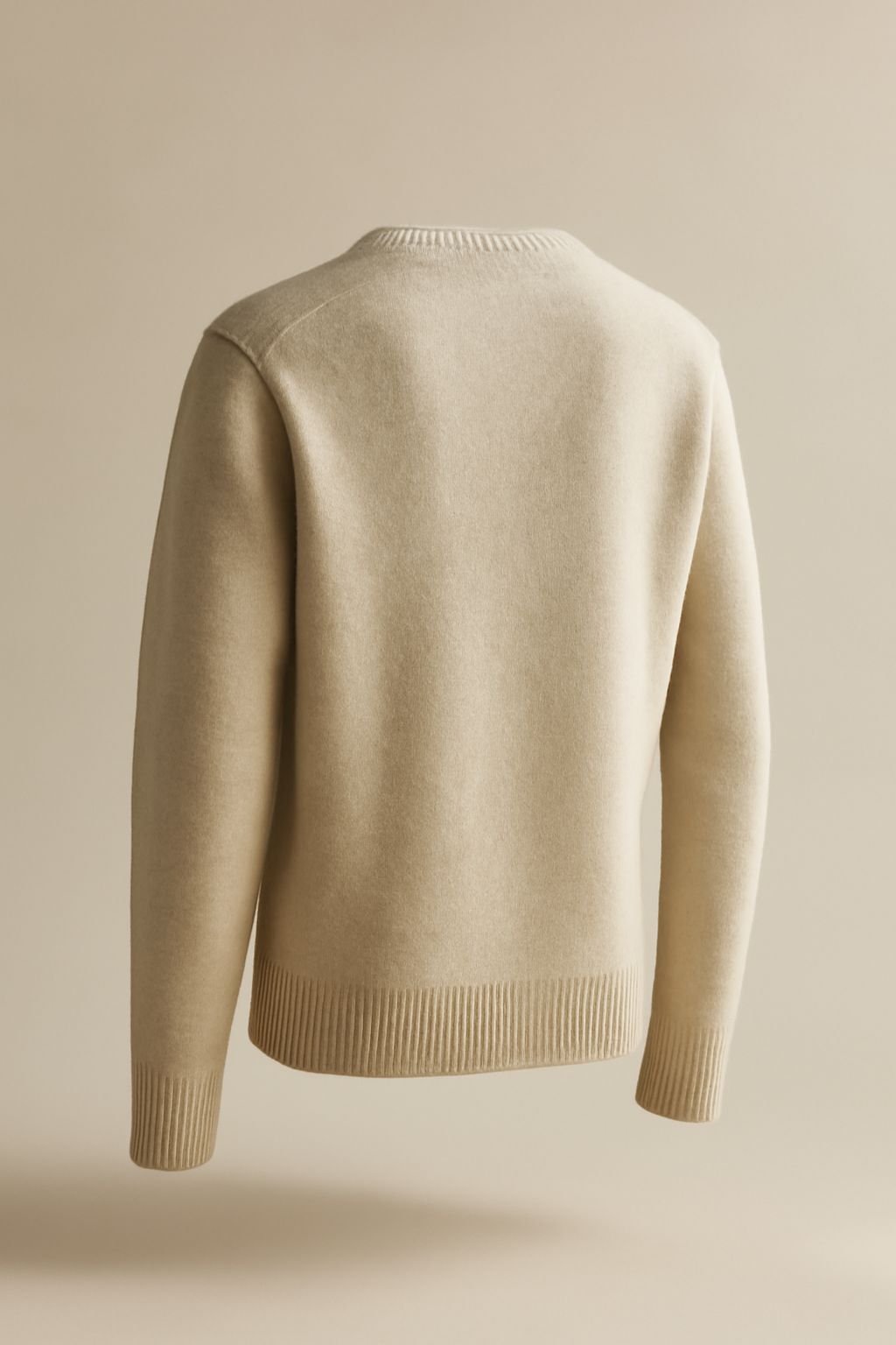 Solstice Fine-Gauge Wool Crewneck Sweater