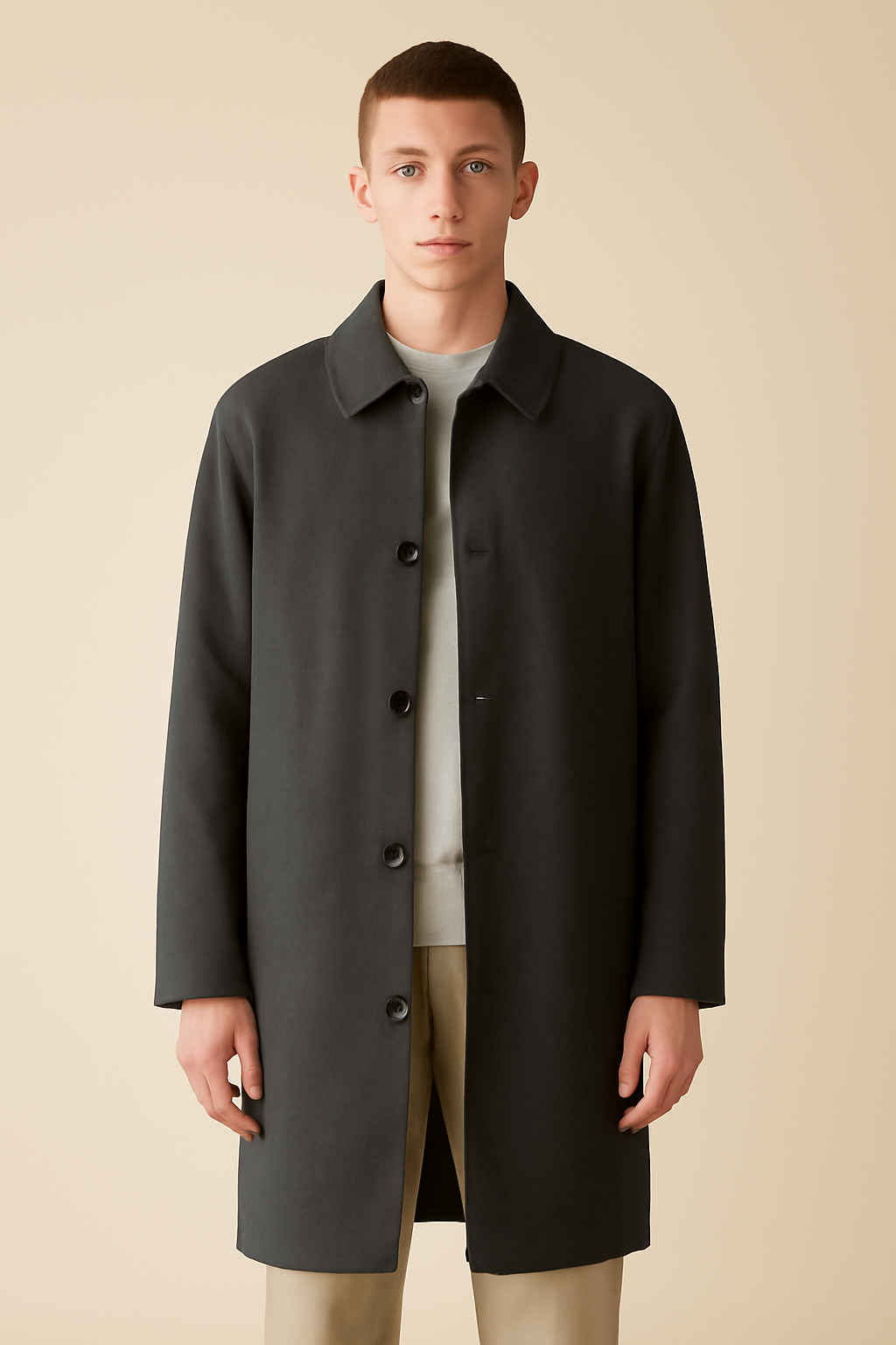 Solstice Longline Recycled Overcoat