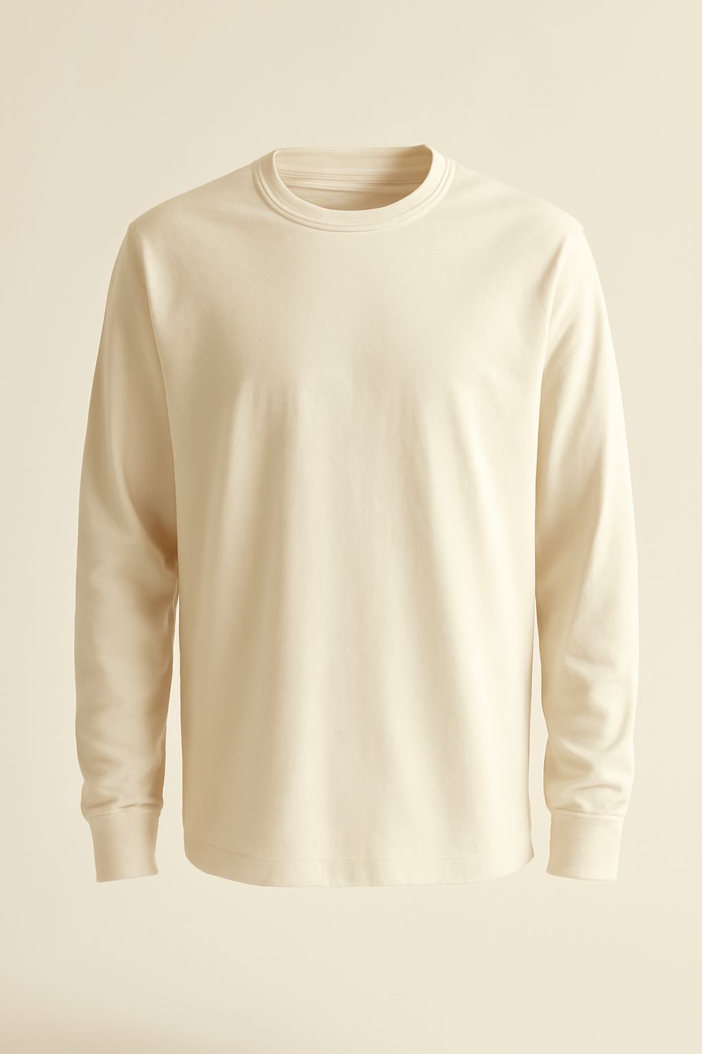 Solstice Relaxed Cotton Long-Sleeve Tee