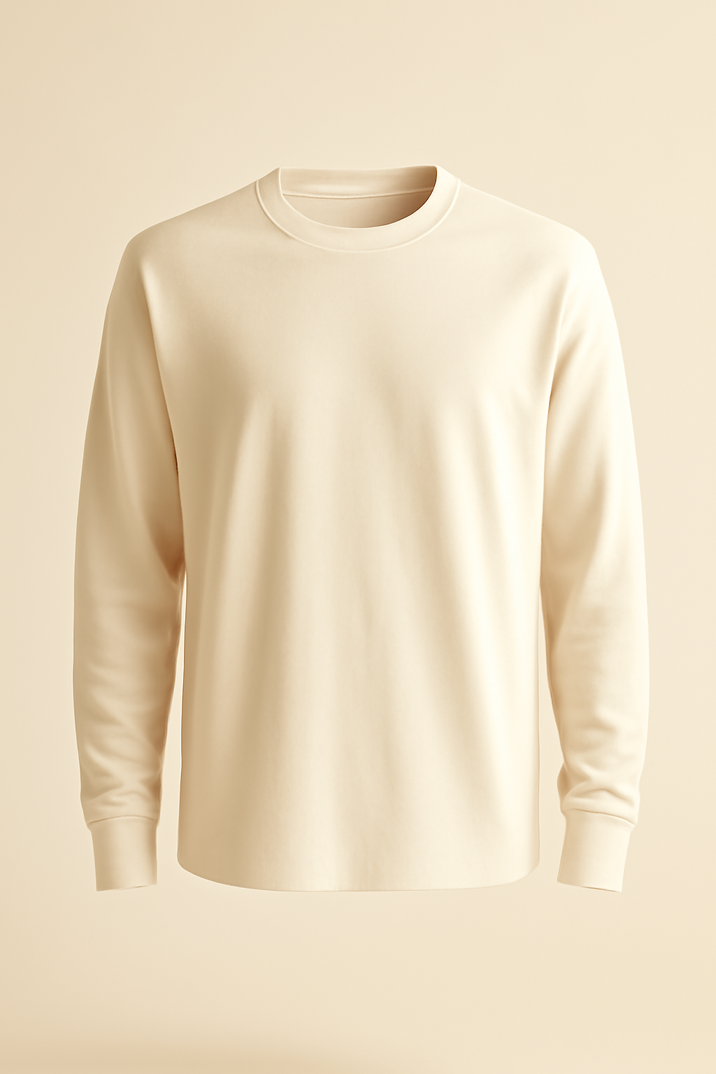 Solstice Relaxed Cotton Long-Sleeve Tee