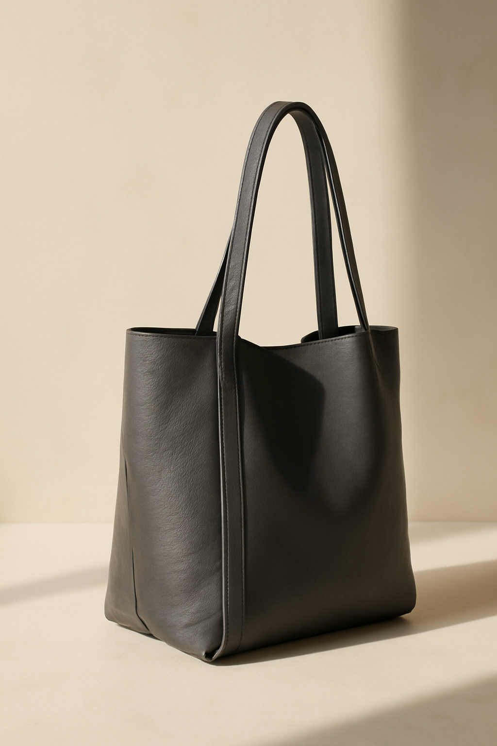 Solstice Slouchy Leather Tote Bag