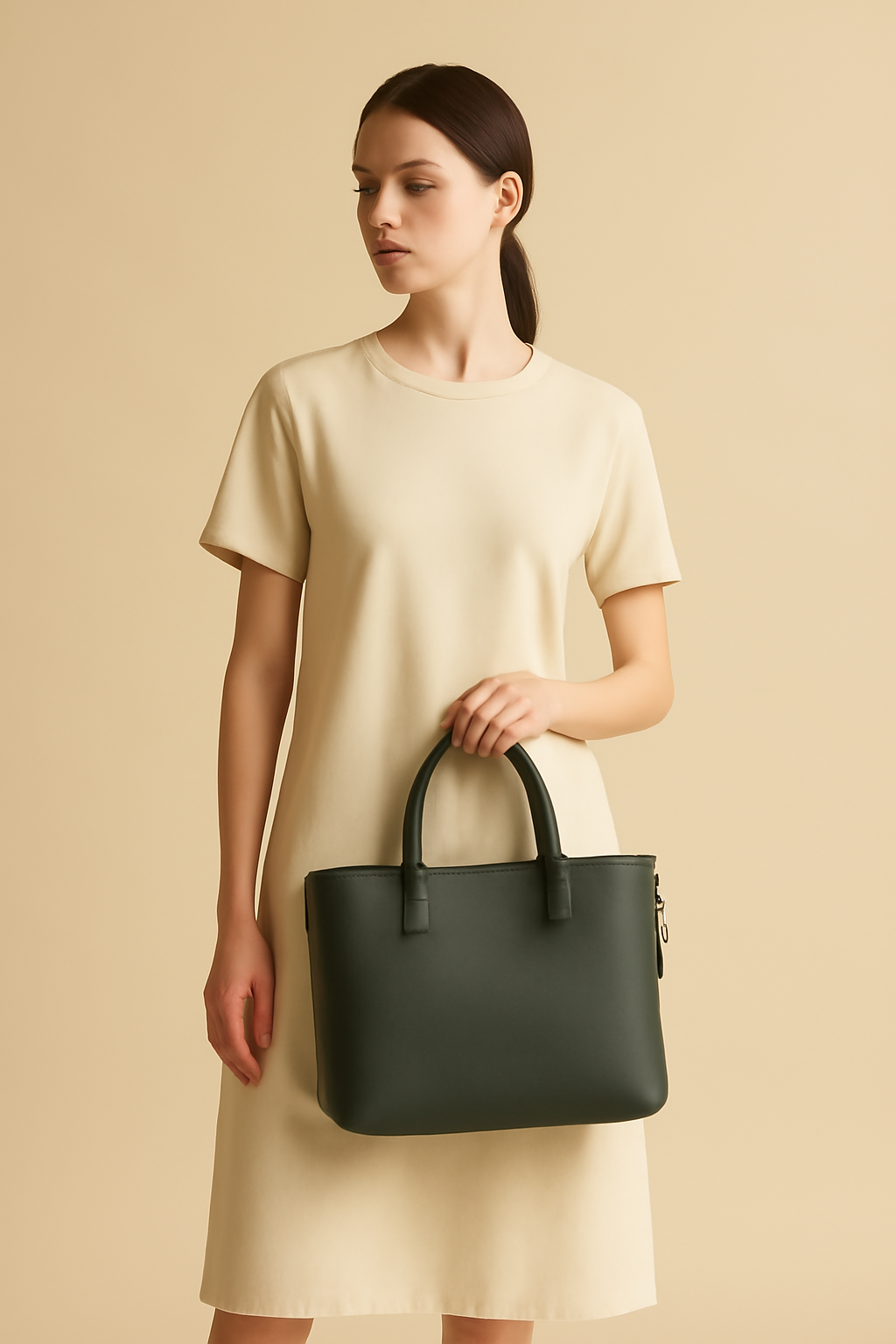 Solstice Slouchy Leather Tote Bag