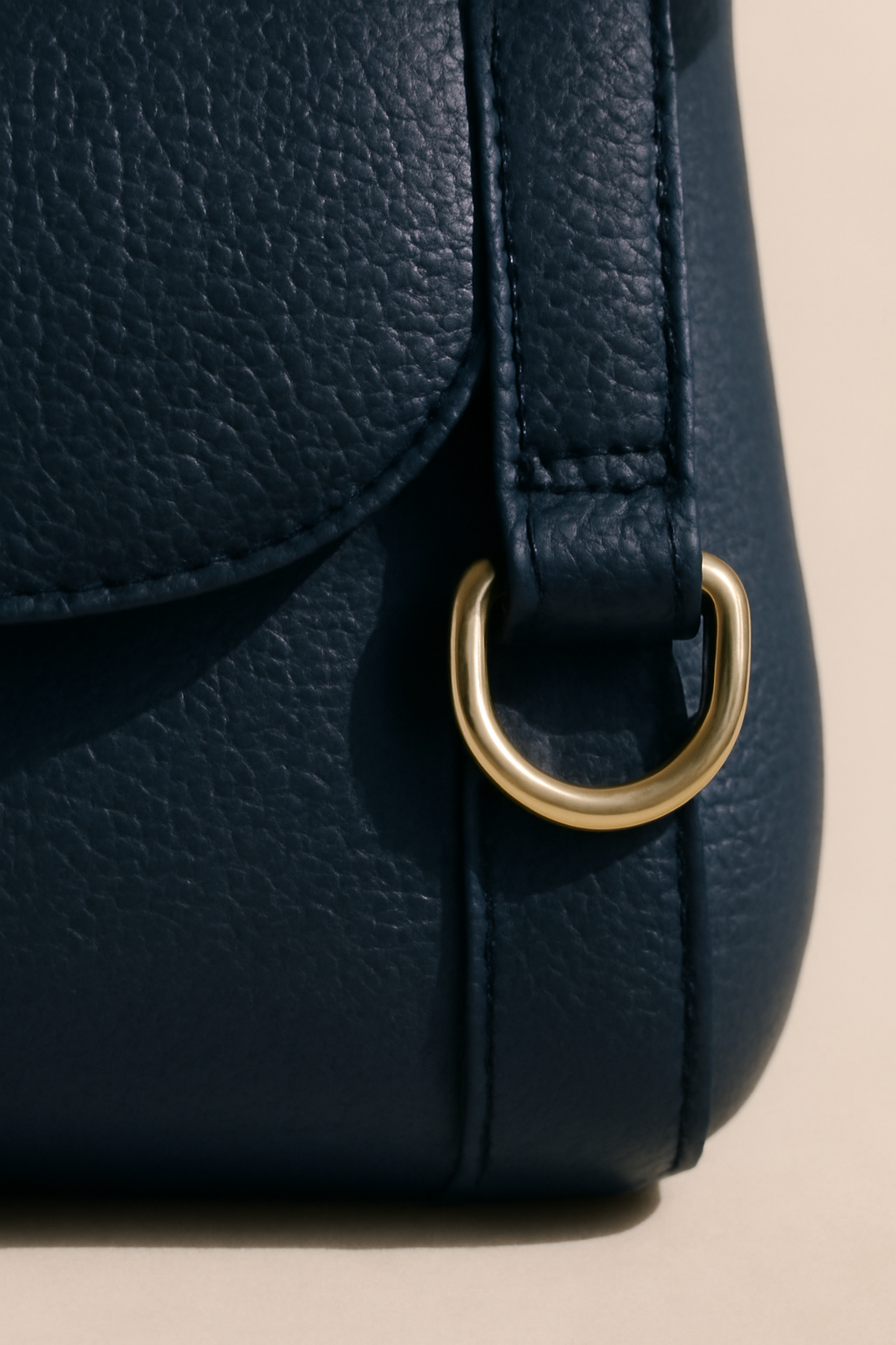 Solstice Slouchy Vegan Leather Shoulder Bag