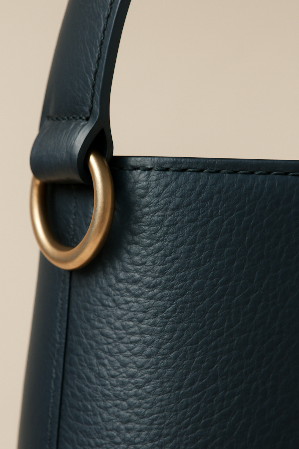 Solstice Slouchy Vegan Leather Shoulder Bag