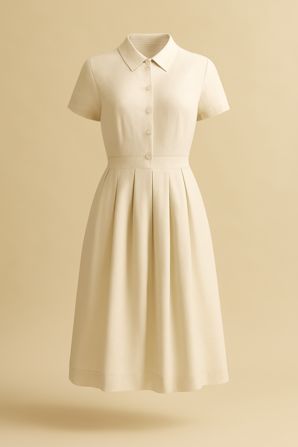 Solstice Tiered Linen Pleated Skirt
