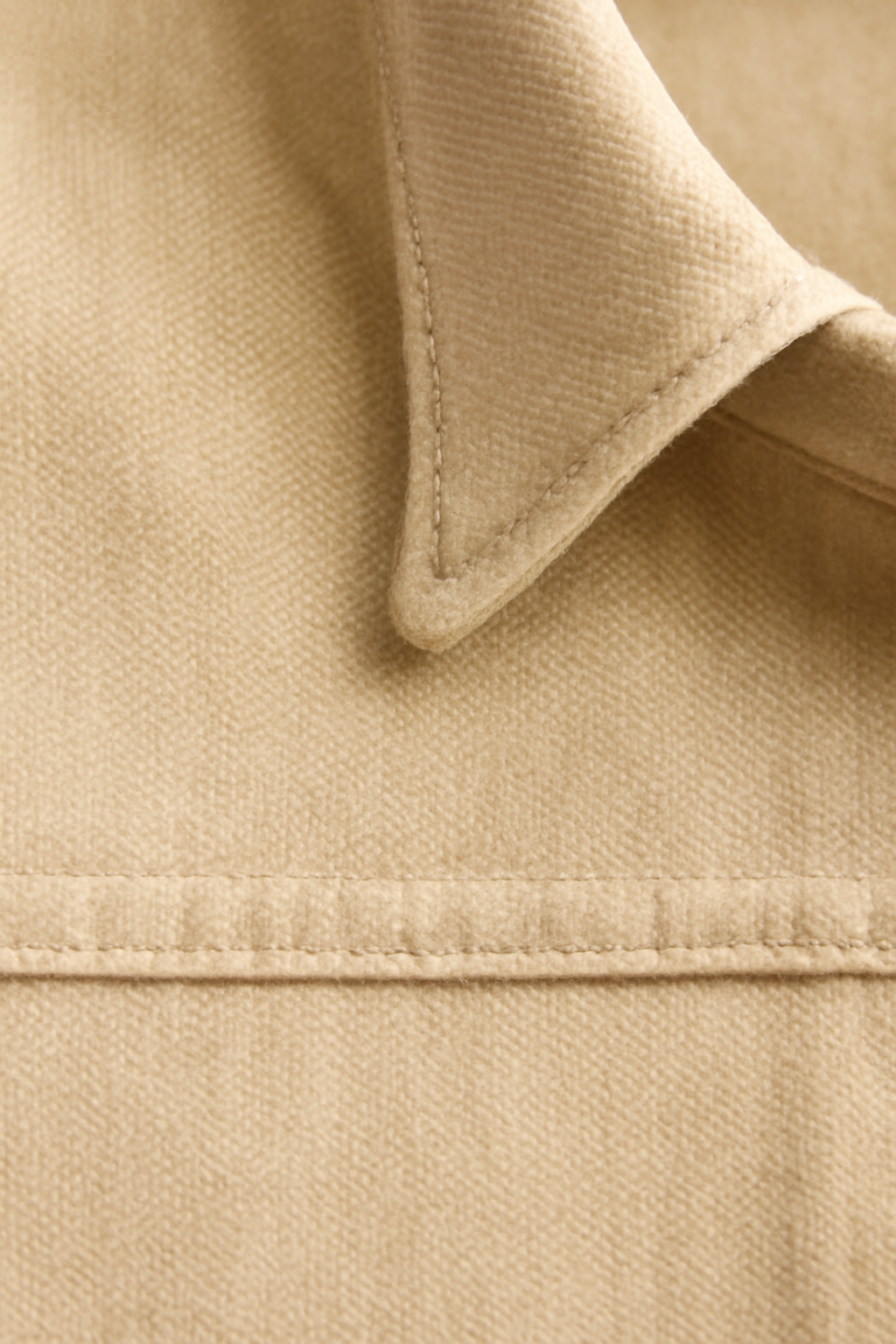 Terra Band-Collar Cotton Utility Shirt