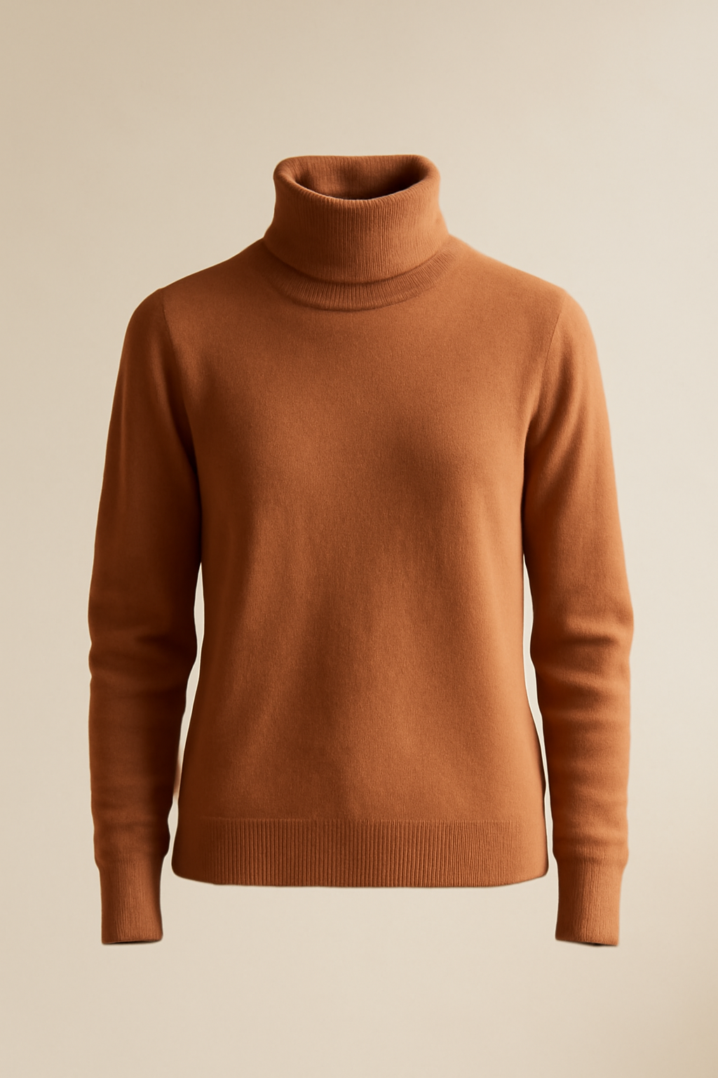 Terra Chunky Wool Turtleneck Sweater