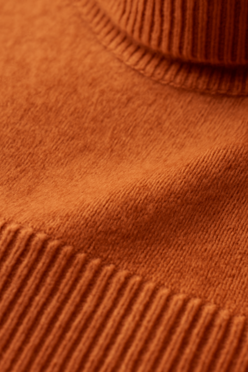 Terra Chunky Wool Turtleneck Sweater