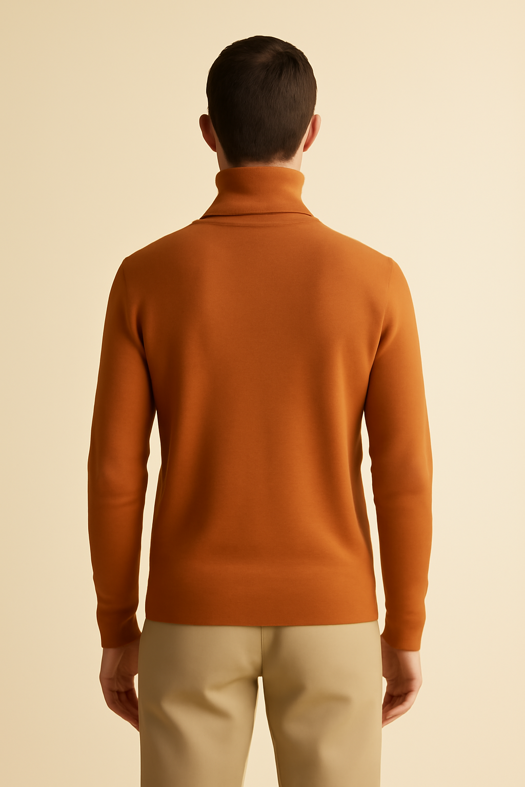 Terra Chunky Wool Turtleneck Sweater