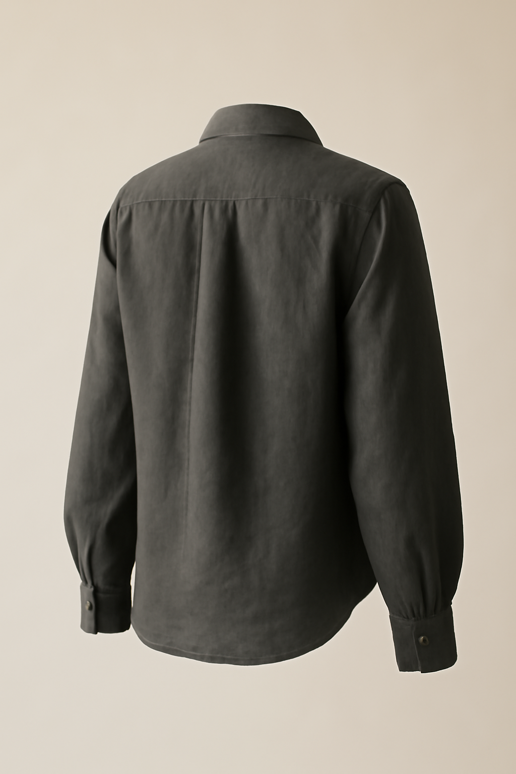 Terra Cropped Linen Classic Blouse