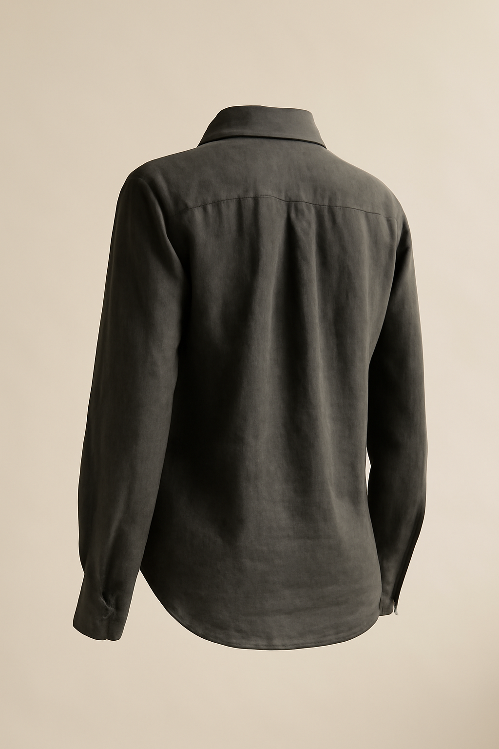 Terra Cropped Tencel Classic Blouse