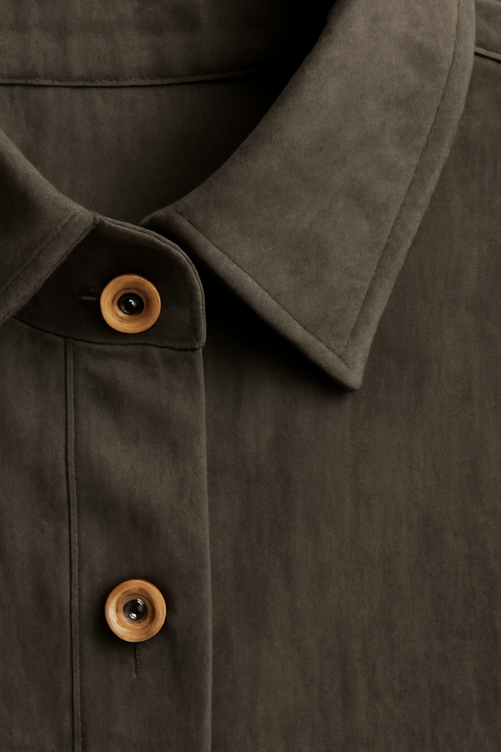 Terra Cropped Tencel Classic Blouse