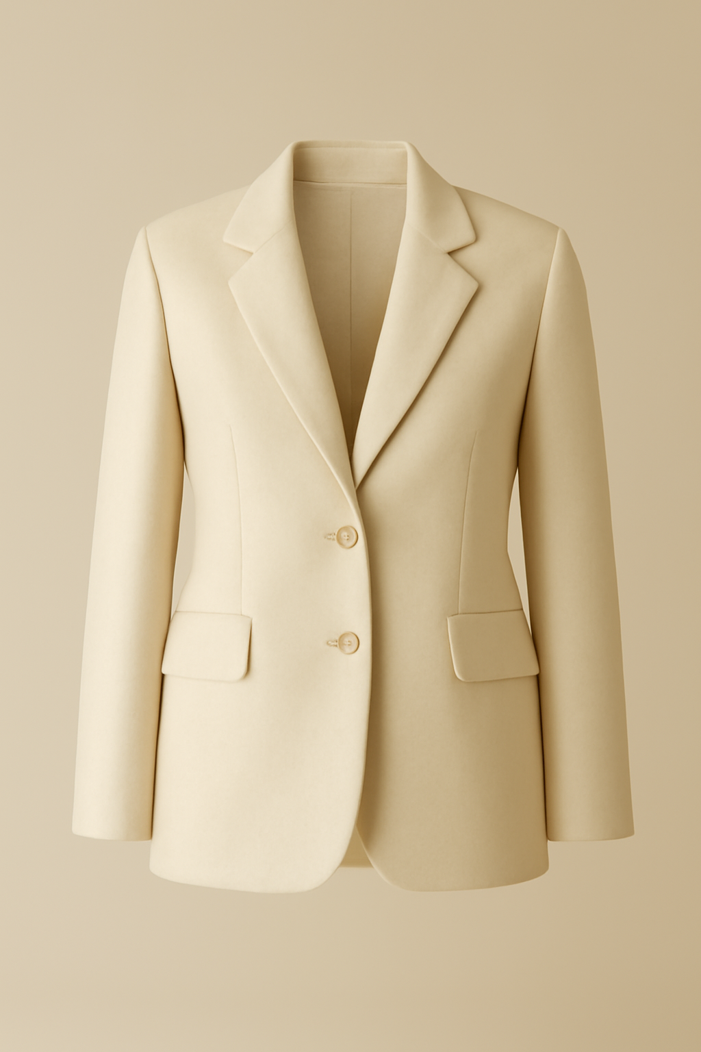 Terra Double-Breasted Wool Blazer